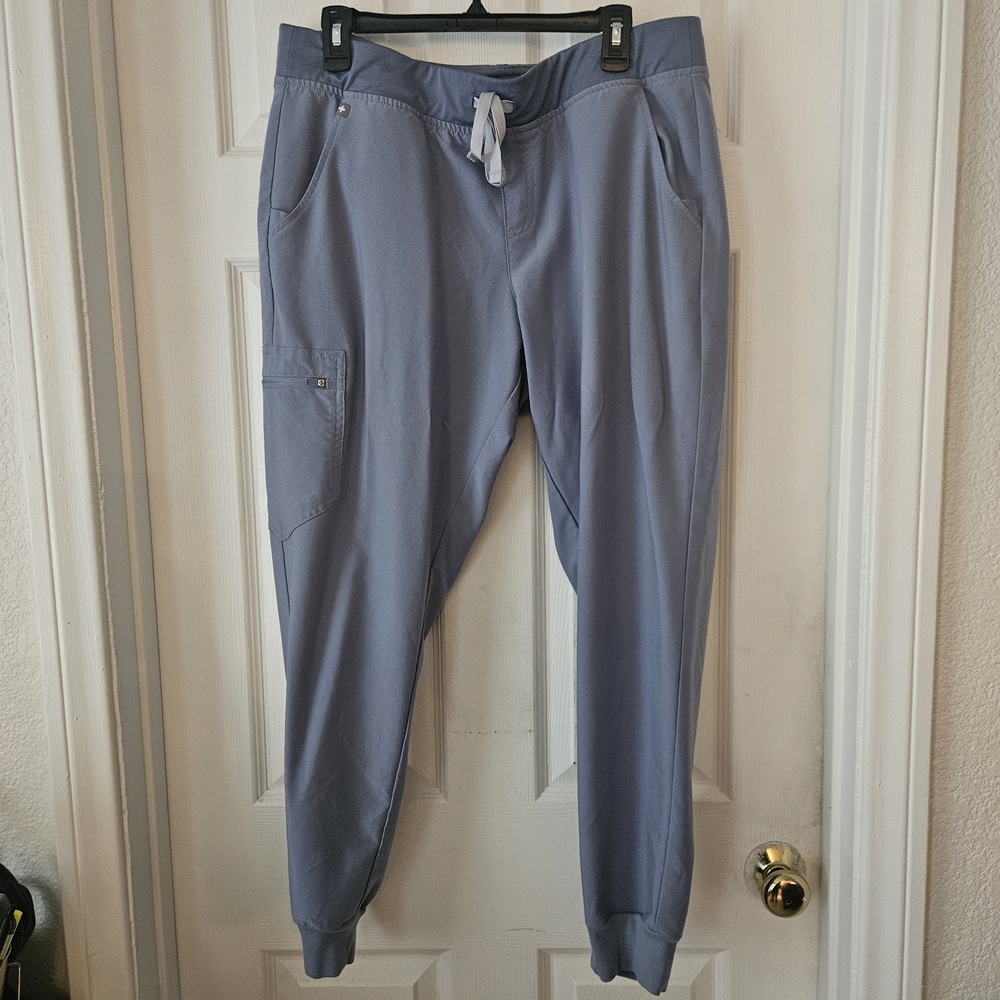 Figs Women's Nurse/Medical Jogger Scrubs Blue-Gray Size XL